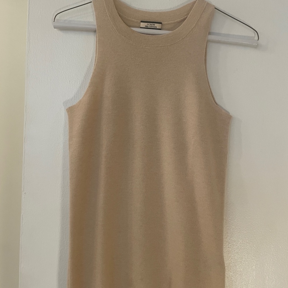 J. Crew Beige Tank Top
